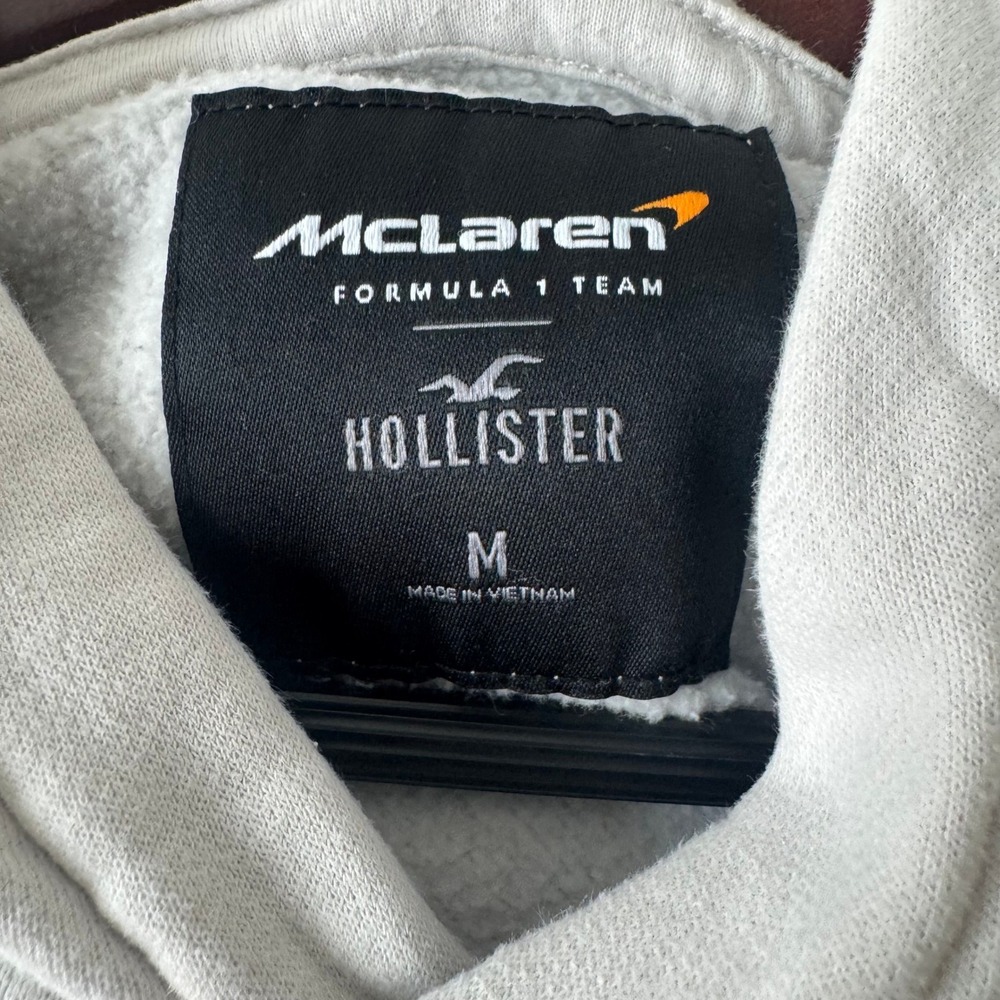 Hollister McLaren Formula 1 Team  MCL60 2023 #4 Lando Norris‎ Hoodie Sweatshirt - Picture 9 of 9